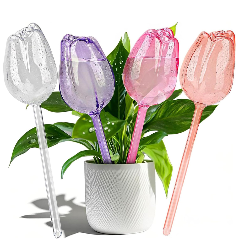2/4個入りチューリップ型自動給水プランター、プランターイン - Self Watering Insert のレビューと価格