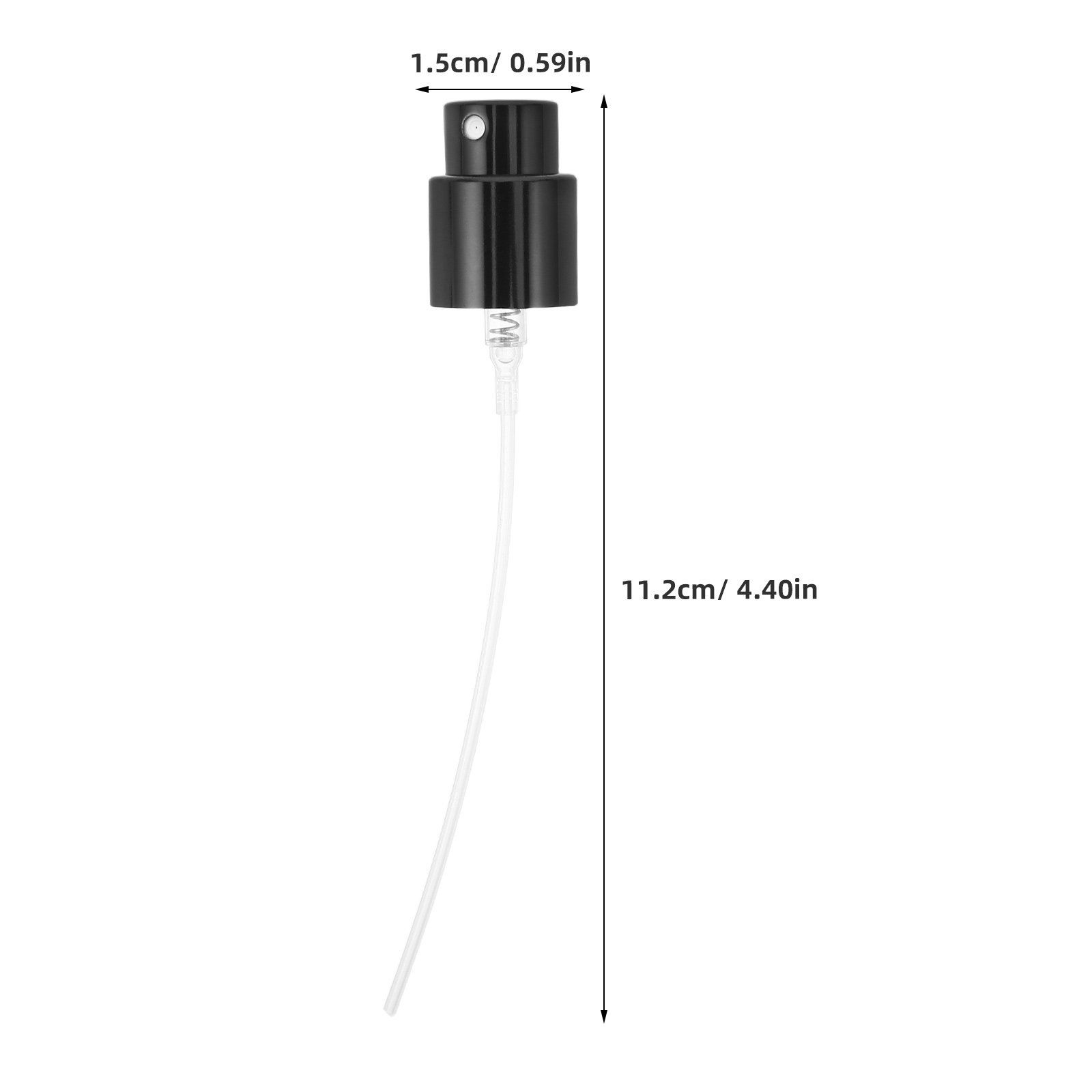 10個入り香水スプレーノズル ブラック 15mm ファインミ - Misting Bottle Fine のレビューと価格